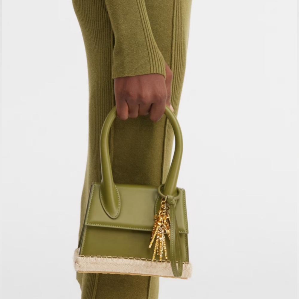 Jacquemus Le Chiquito moyen Cordao Khaki - Picture 7 of 14